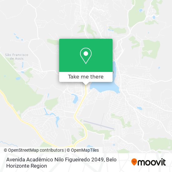 Avenida Acadêmico Nilo Figueiredo 2049 map