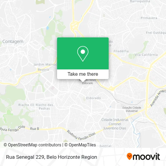 Rua Senegal 229 map