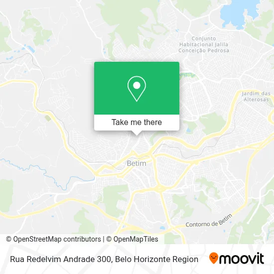 Rua Redelvim Andrade 300 map
