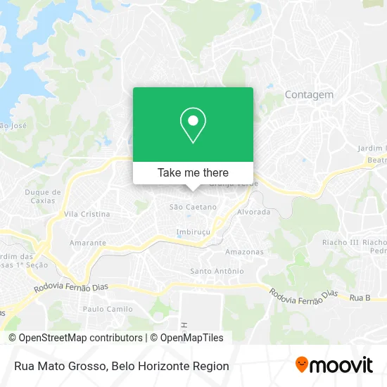 Rua Mato Grosso map