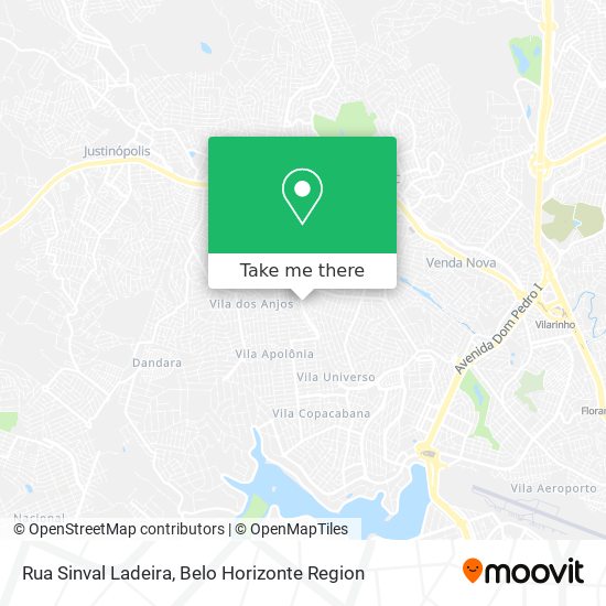 Rua Sinval Ladeira map