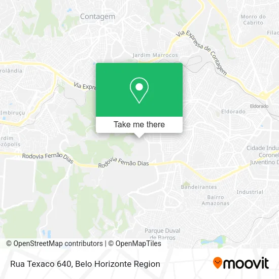 Rua Texaco 640 map