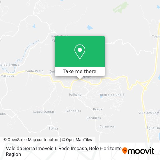 Vale da Serra Imóveis L Rede Imcasa map