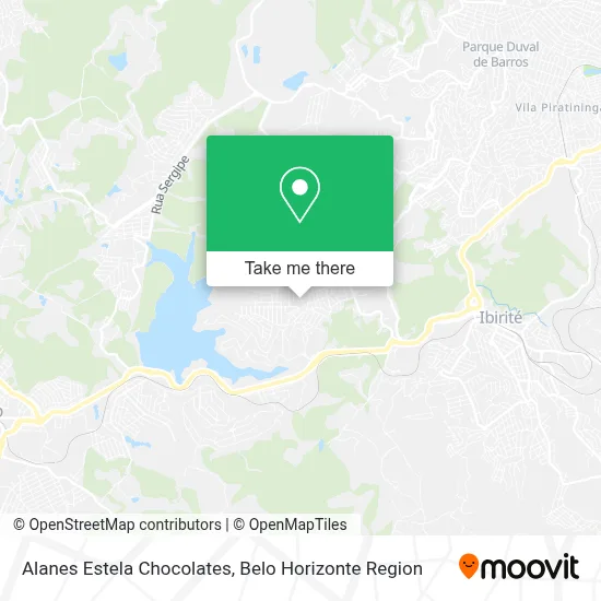 Alanes Estela Chocolates map