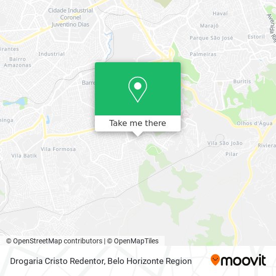 Drogaria Cristo Redentor map