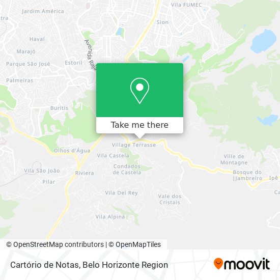 Cartório de Notas map