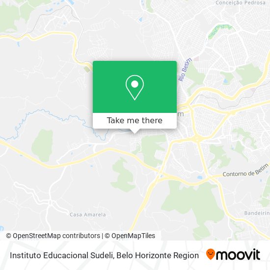 Instituto Educacional Sudeli map