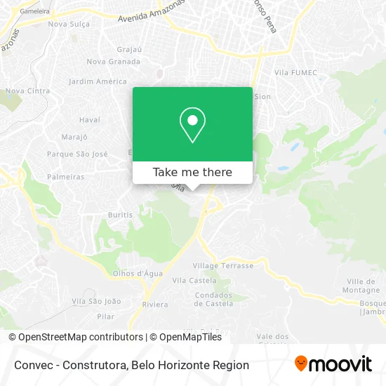 Convec - Construtora map