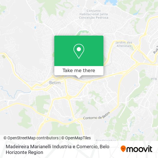 Madeireira Marianelli Industria e Comercio map