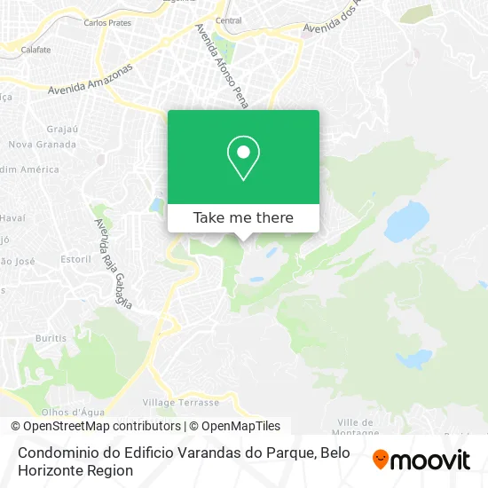 Condominio do Edificio Varandas do Parque map