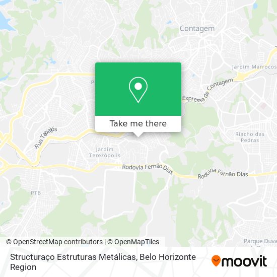 Structuraço Estruturas Metálicas map
