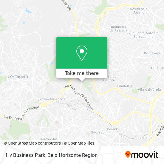 Hv Business Park map