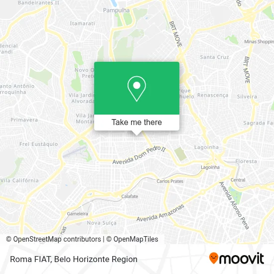 Roma FIAT map