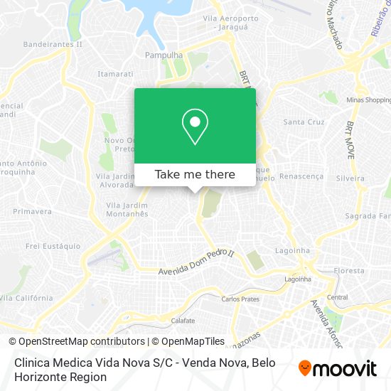 Clinica Medica Vida Nova S / C - Venda Nova map