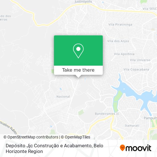 Depósito Jjc Construção e Acabamento map
