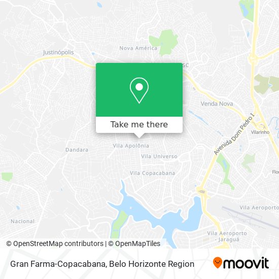Gran Farma-Copacabana map