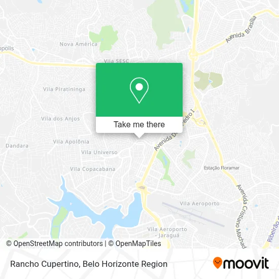 Rancho Cupertino map