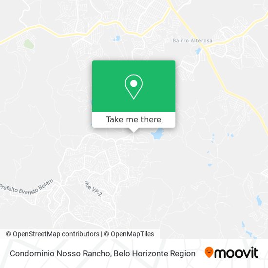 Condominio Nosso Rancho map