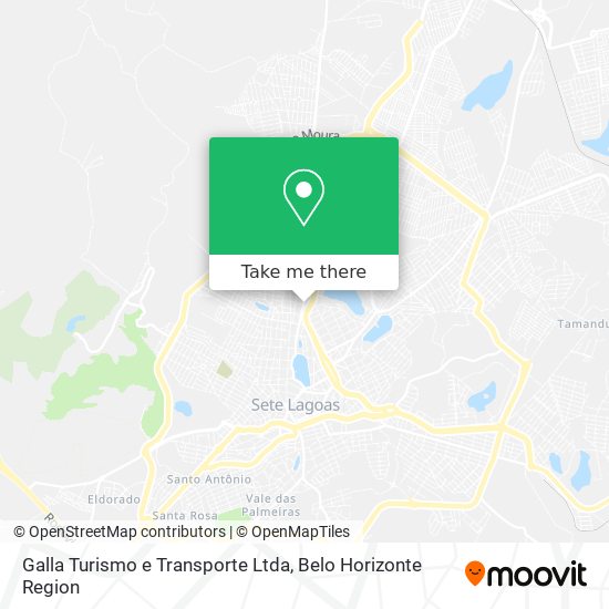 Galla Turismo e Transporte Ltda map