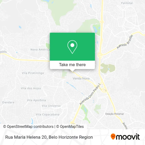 Rua Maria Helena 20 map