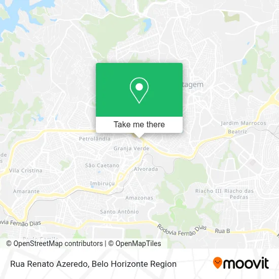 Rua Renato Azeredo map