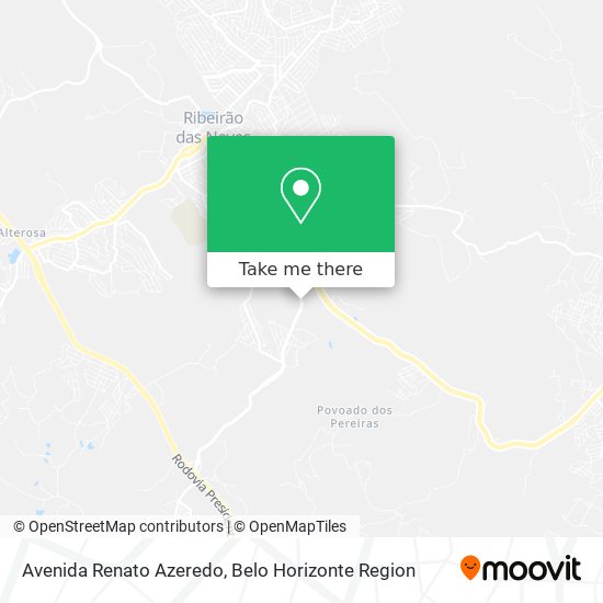 Avenida Renato Azeredo map