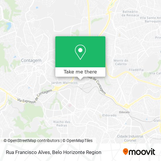 Rua Francisco Alves map