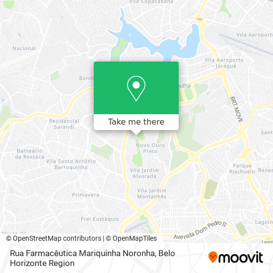 Rua Farmacêutica Mariquinha Noronha map