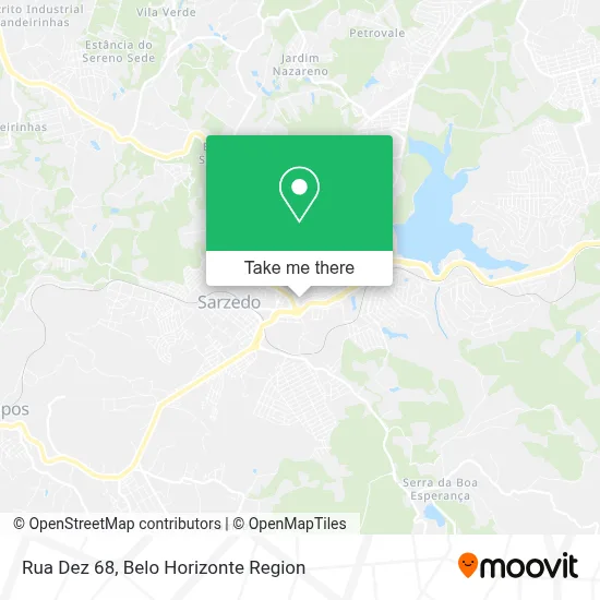 Rua Dez 68 map