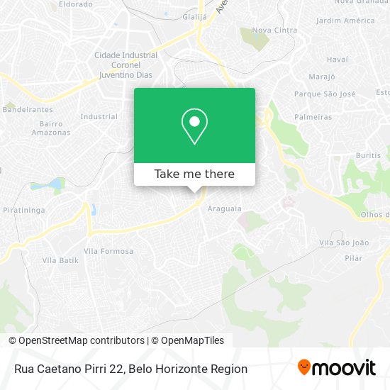 Rua Caetano Pirri 22 map