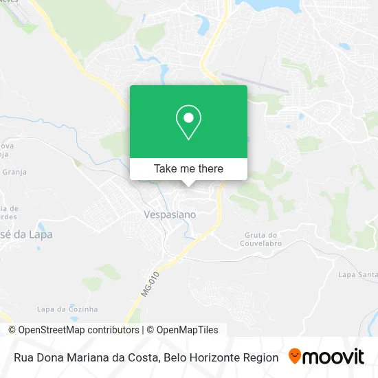Rua Dona Mariana da Costa map