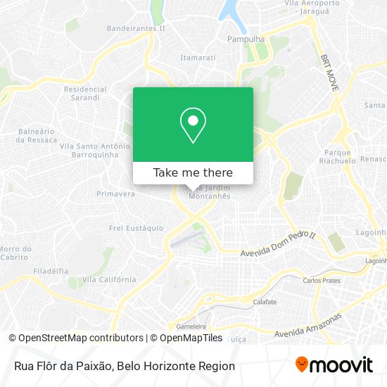 Rua Flôr da Paixão map