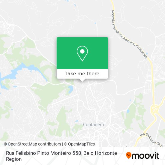 Rua Felisbino Pinto Monteiro 550 map