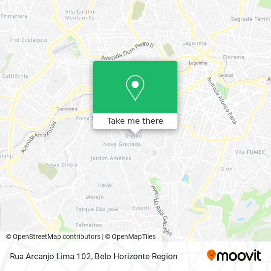 Rua Arcanjo Lima 102 map