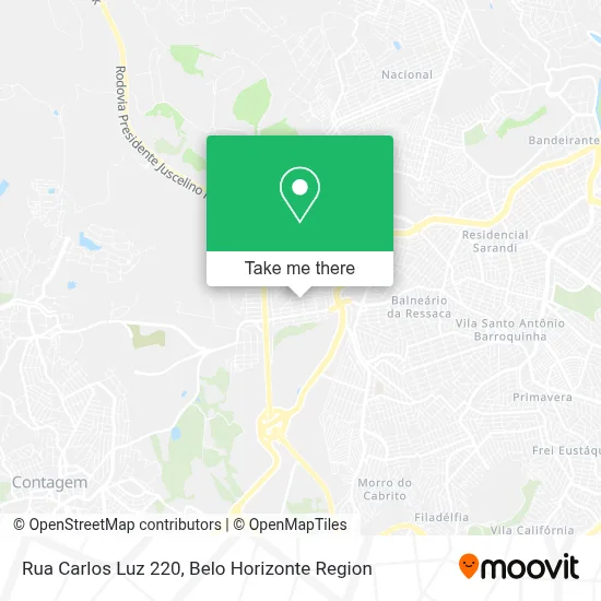 Rua Carlos Luz 220 map
