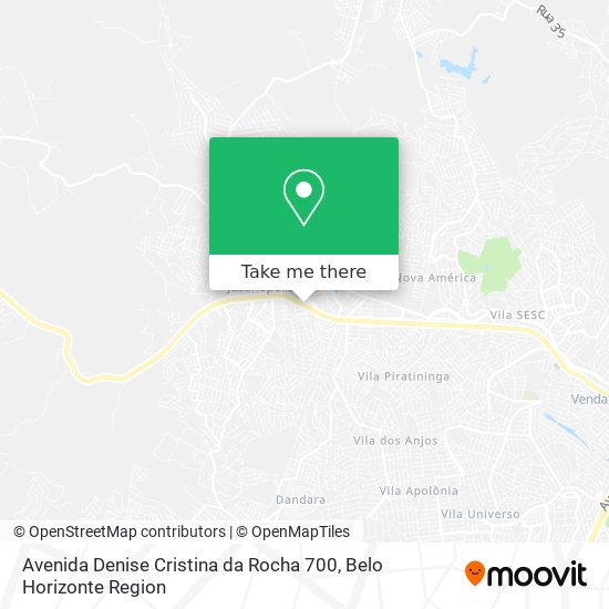 Avenida Denise Cristina da Rocha 700 map