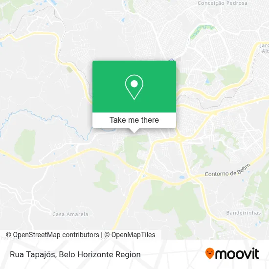 Rua Tapajós map