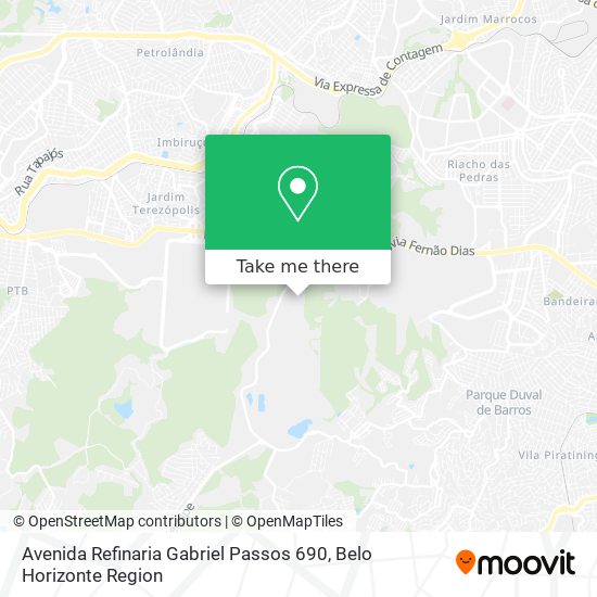 Avenida Refinaria Gabriel Passos 690 map