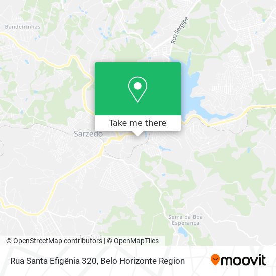 Rua Santa Efigênia 320 map