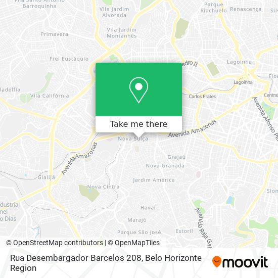 Rua Desembargador Barcelos 208 map