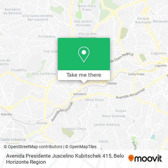 Avenida Presidente Juscelino Kubitschek 415 map