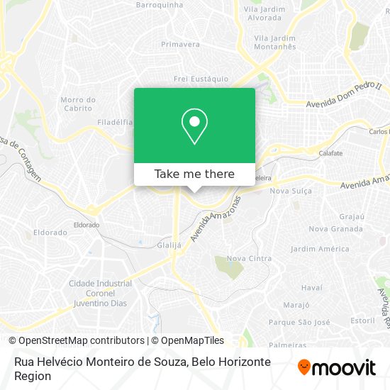 Rua Helvécio Monteiro de Souza map