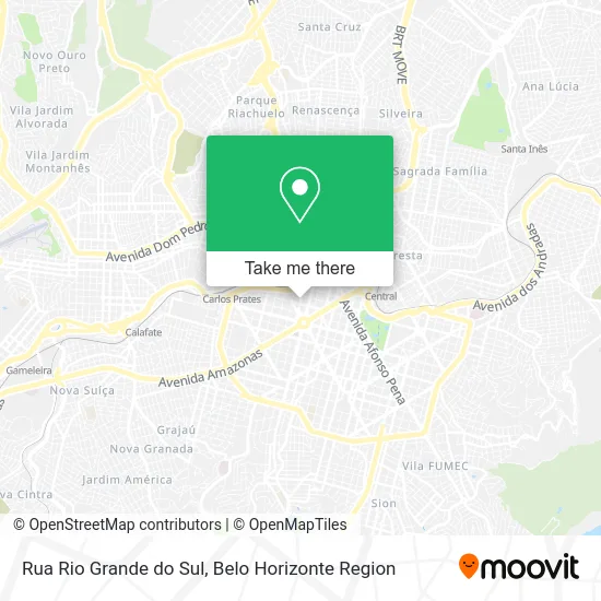 Rua Rio Grande do Sul map