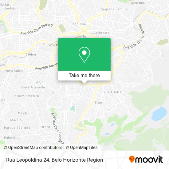 Rua Leopoldina 24 map