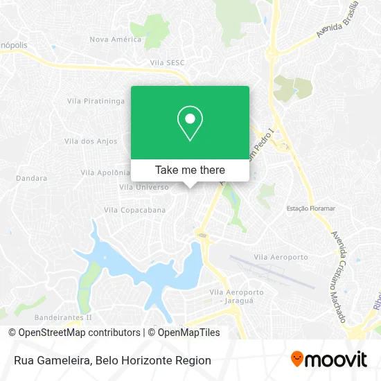 Rua Gameleira map