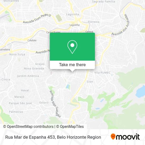 Rua Mar de Espanha 453 map