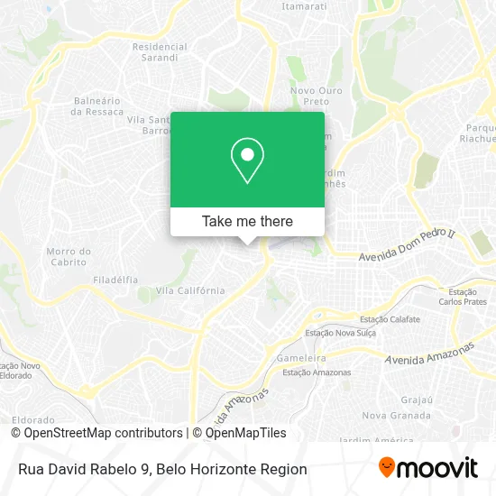 Rua David Rabelo 9 map