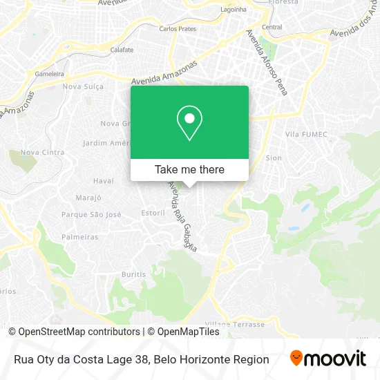Rua Oty da Costa Lage 38 map