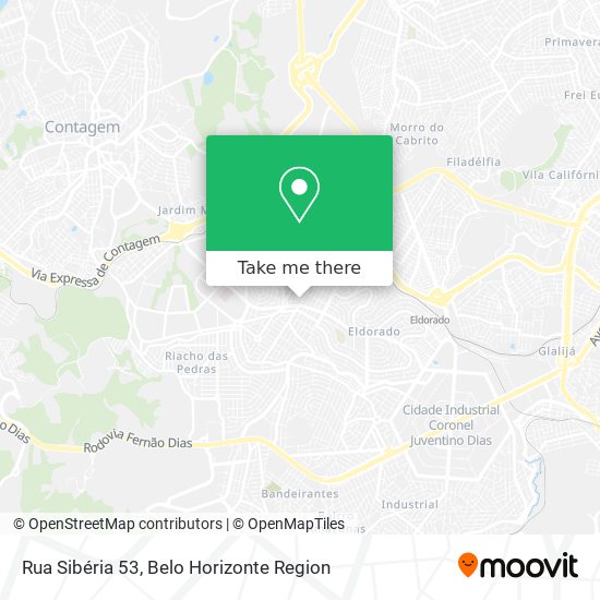 Rua Sibéria 53 map