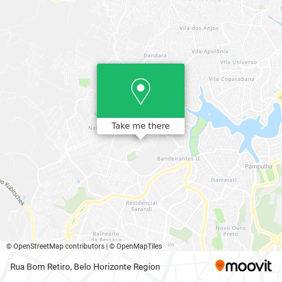 Rua Bom Retiro map